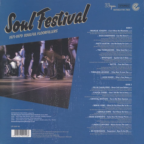 V.A. - Soul Festival / 1971-1979 Soulful Floorfillers