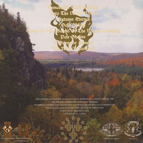 Panopticon - Autumn Eternal Clear Orange Vinyl Edition