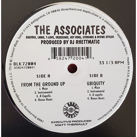 The Associates - From The Ground Up / Ubiquity