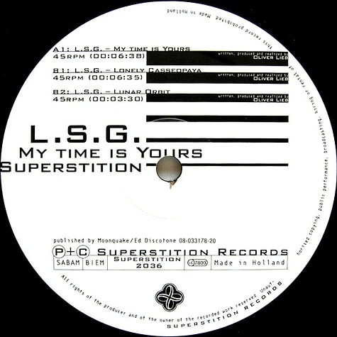 L.S.G. - My Time Is Yours