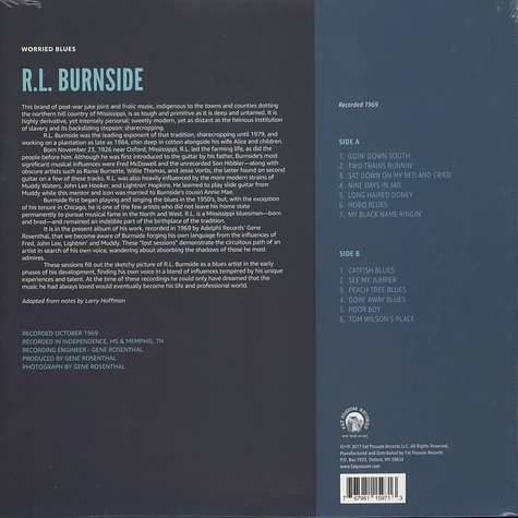 R.L. Burnside - Worried Blues