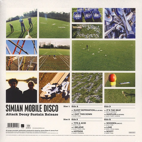 Simian Mobile Disco - Attack Decay Sustain Release Remastered Edition