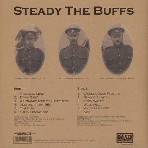 The Buff Medways - Steady The Buffs