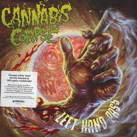 Cannabis Corpse - Left Hand Pass White Vinyl Edition