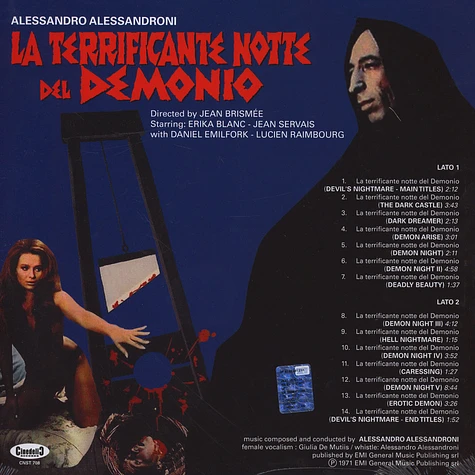 Alessandro Alessandroni - OST La Terrificante Notte Del Demonio (Devil’s Nightmare)