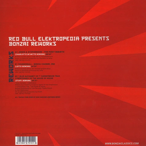 V.A. - Red Bull Elektropedia Presents Bonzai Reworks