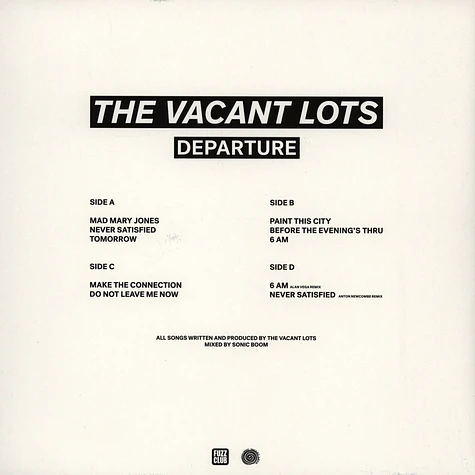 Vacant Lots - Departure