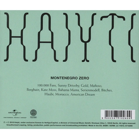 Haiyti - Montenegro Zero