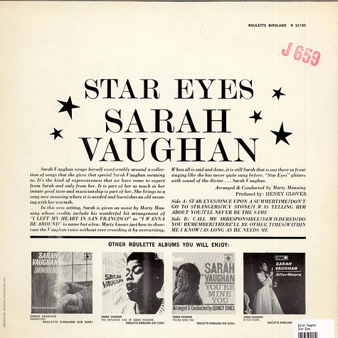 Sarah Vaughan - Star Eyes