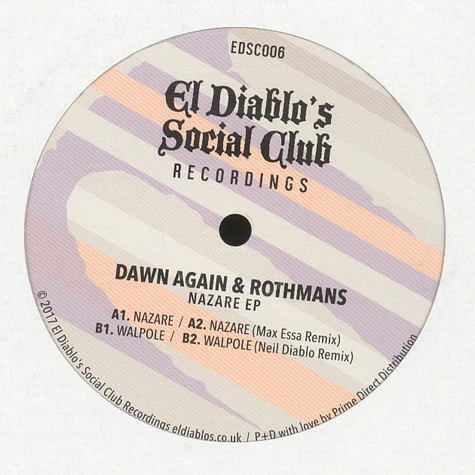 Dawn Again & Rothmans - Nazare EP