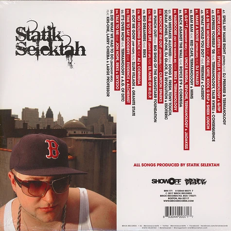 Statik Selektah - Spell My Name Right: 10th Anniversary Red Vinyl Edition