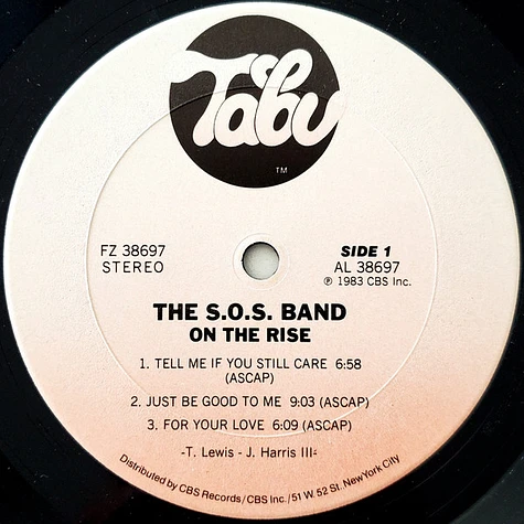 The S.O.S. Band - On The Rise