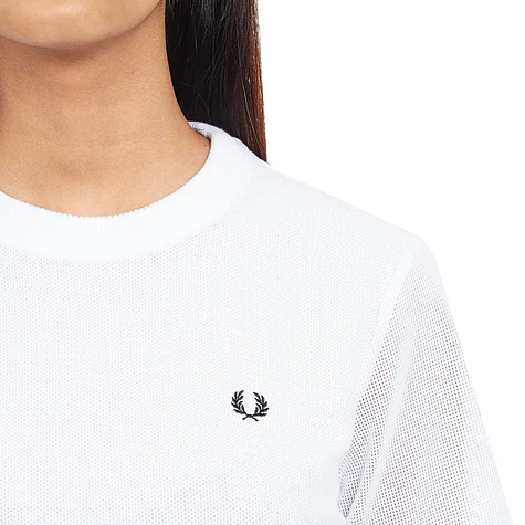 Fred Perry - Mesh Sleeve T-Shirt