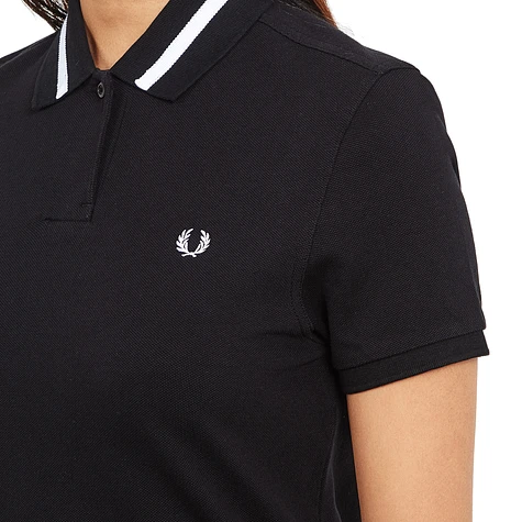 Fred Perry - Grosgrain Trim Pique Shirt