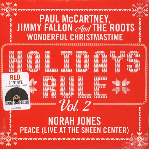 Paul McCartney & The Roots / Norah Jones - Holidays Rule Volume 2