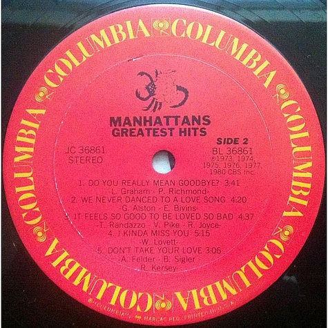 Manhattans - Greatest Hits