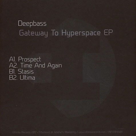Deepbass - Gateway To Hyperspace EP