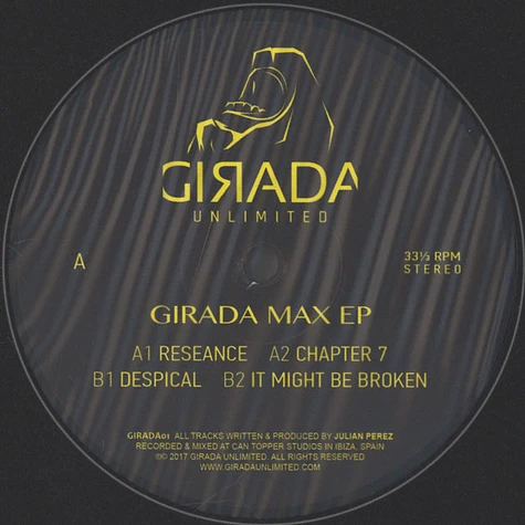 Julian Perez - Girada Max EP