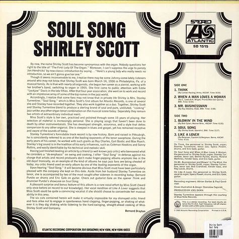 Shirley Scott - Soul Song