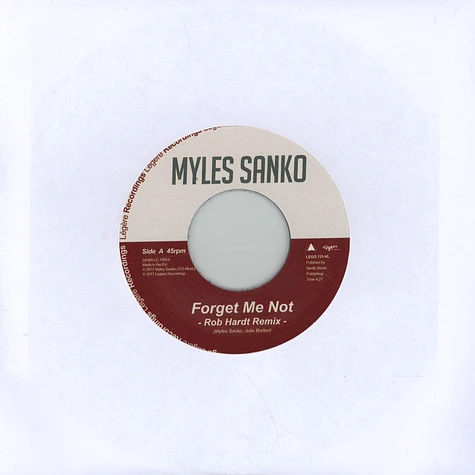 Myles Sanko - Forget Me Not / Promises