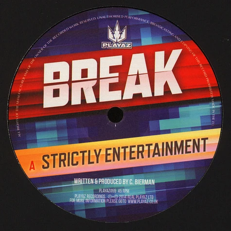 Break - Strictly Entertainment / Dulcid Tones
