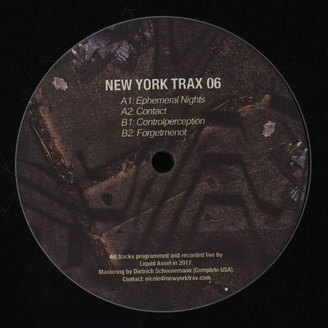 Liquid Asset - New York Trax 06