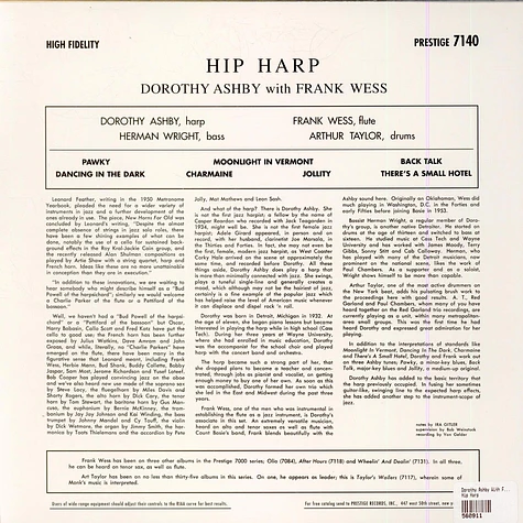Dorothy Ashby With Frank Wess - Hip Harp