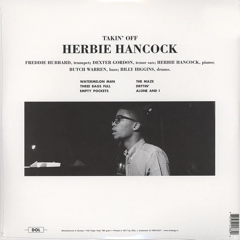 Herbie Hancock - Takin' Off Gatefold Sleeve Edition