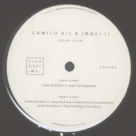 Camilo Gil & One+1 - Deep Fish