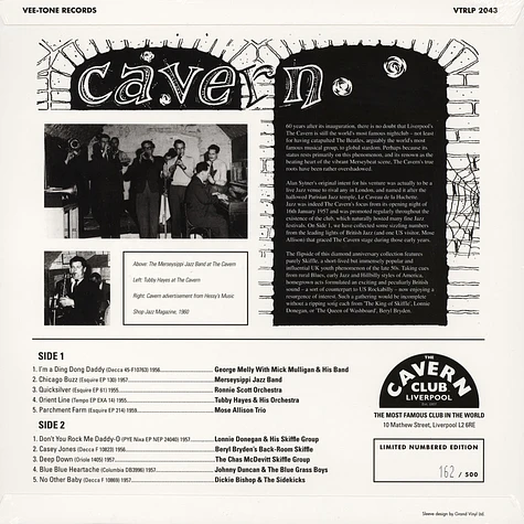 V.A. - The Cavern Club - The Jazz & Skiffle Years Special 60th Anniversary Collector's Edition