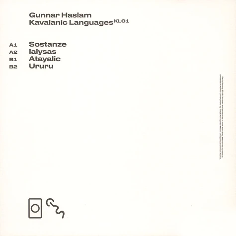 Gunnar Haslam - KL 01