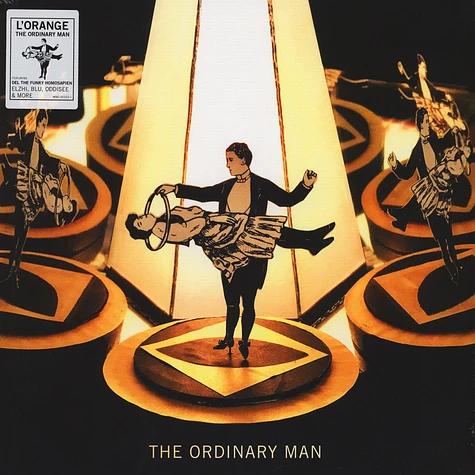 L'Orange - The Ordinary Man Black & Clear Vinyl Edition