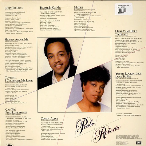 Peabo Bryson & Roberta Flack - Born To Love