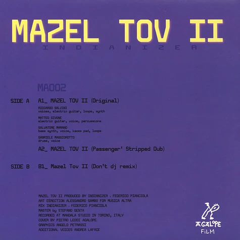 Indianizer - Mazel Tov II Don’t DJ & Passenger Remixes