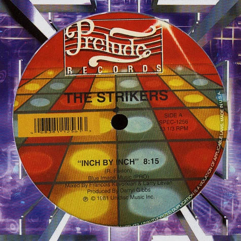 Strikers - Inch By Inch / Body Music