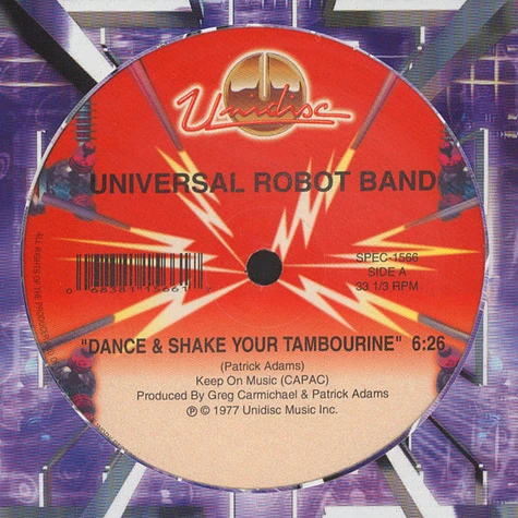Universal Robot Band - Dance And Shake Your Tambourine / Freak With Me