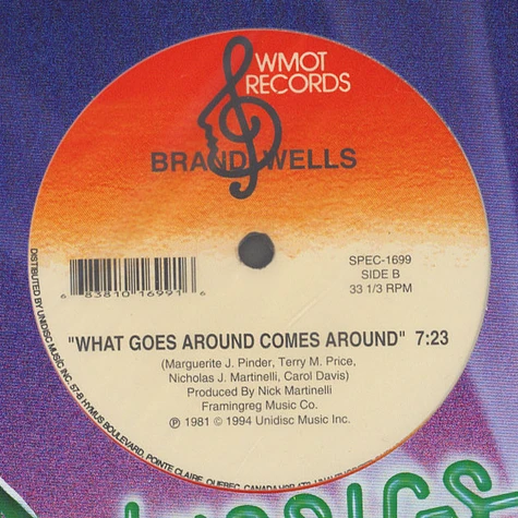 Brandi Wells - Watch Out / What Goes Around Comes