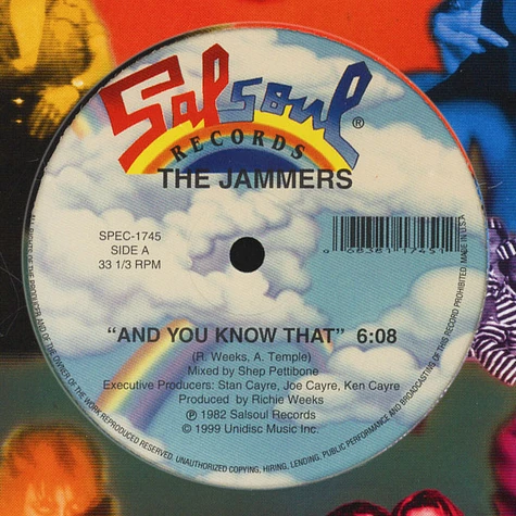 Jammers - And You Know That / Be Mine Tonight