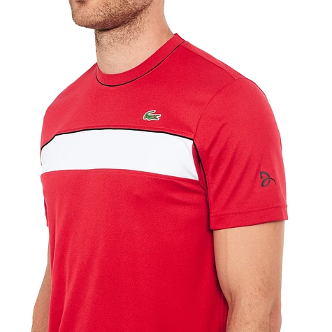 Lacoste - Run Resistant Ultra Dry Pique Knit T-Shirt