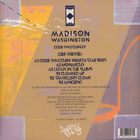 Madison Washington - Code Switchin' EP