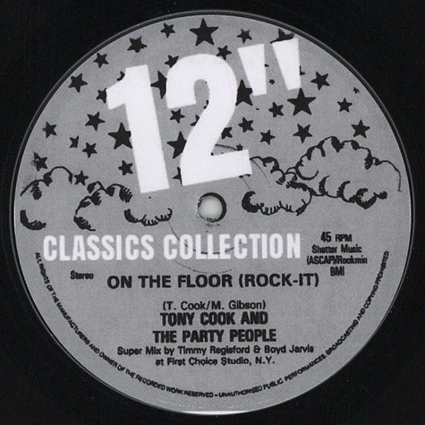 Tony Cook & The Party People - On The Floor