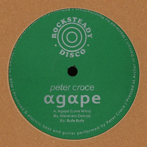 Peter Croce - Agape