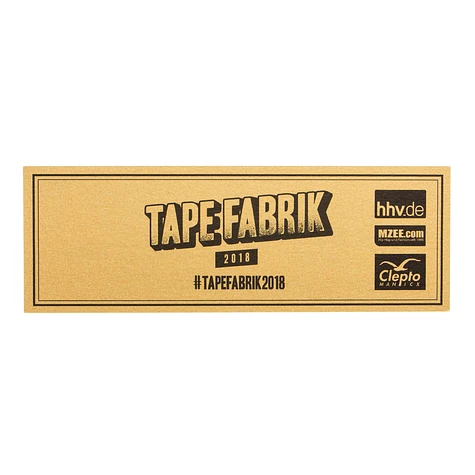 Tapefabrik - Tapefabrik Ticket & Hoodie Bundle