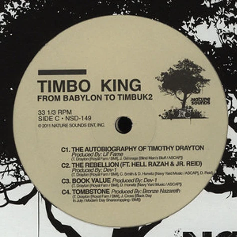 Timbo King - From Babylon To Timbuk2