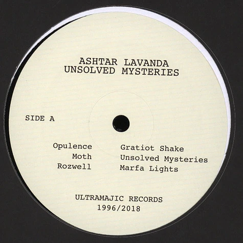 Ashtar Lavanda - Unsolved Mysteries