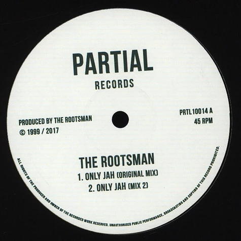 The Rootsman & Jah Meek - Only Jah’ / Jah Lifted Me Up