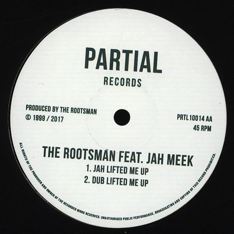 The Rootsman & Jah Meek - Only Jah’ / Jah Lifted Me Up