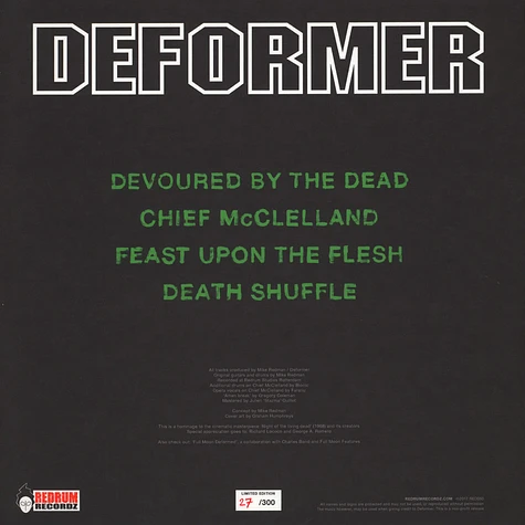 Deformer - The Living Dead Deformed Green Vinyl Edition