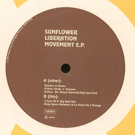 V.A. - Sunflower Liberation Movement E.P.