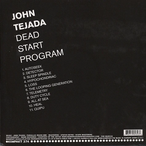 John Tejada - Dead Start Program